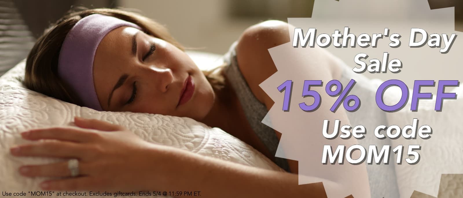 comfortable sleepphones headband headphones from acousticsheep for mother's day