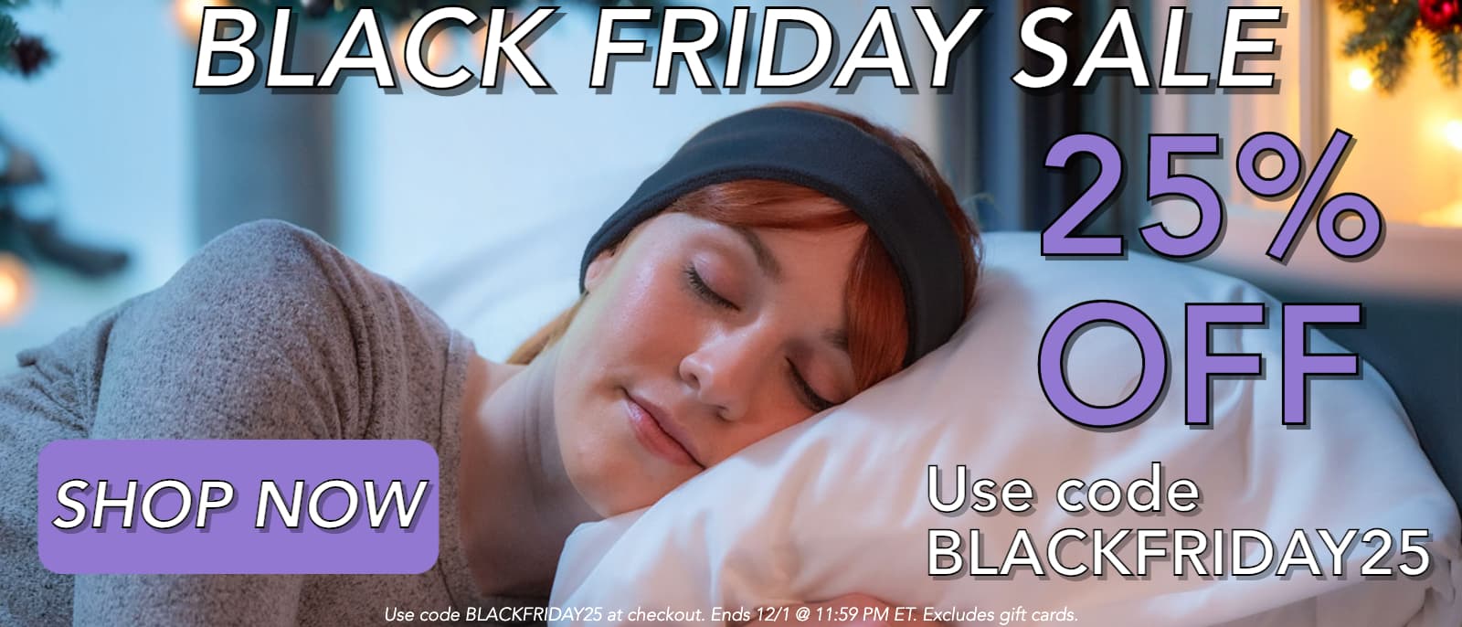 sleepphones comfortable headband headphones for sleep in the holiday season