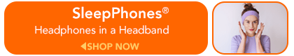 shop sleepphones headphones in a headband