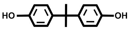 chemical structure of bisphenol a