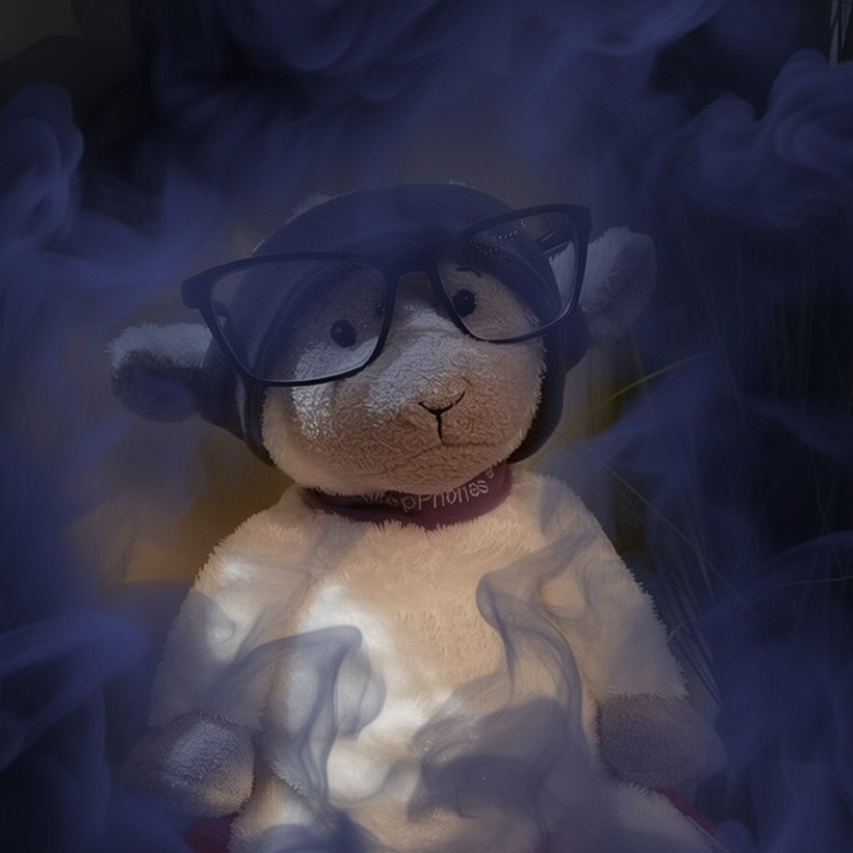 Sheep coping in a cloud of anxiety