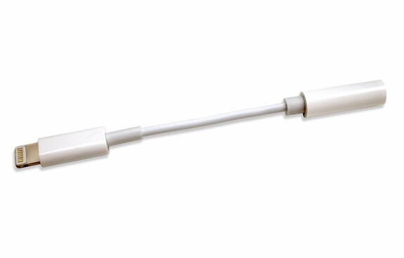 Headphone Jack Adapter - Apple (3.5mm to Lightning)  SleepPhones®  Comfortable Headband Headphones for Sleeping