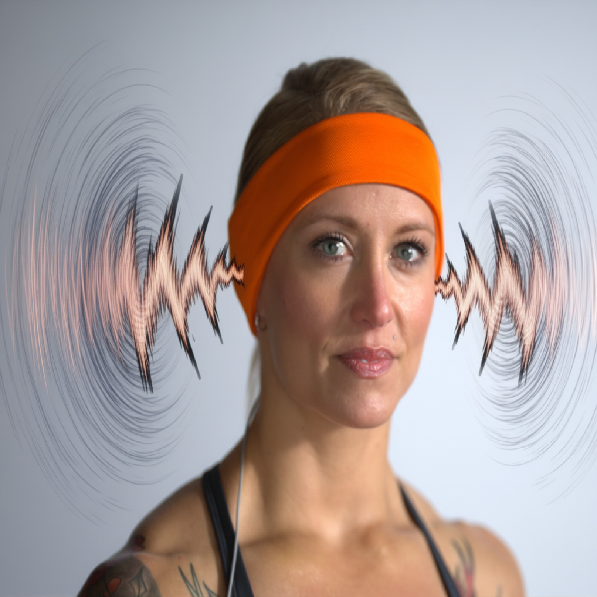 a fanciful depiction of how noises can irritate one managing ADHD