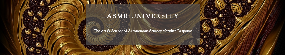 the asmr university logo