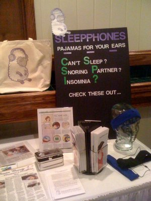 acousticsheep at the entrepreneurial woman's expo