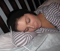 Rachel Rambach, MM, MT-BC, Board-Certified Music Therapist tries SleepPhones