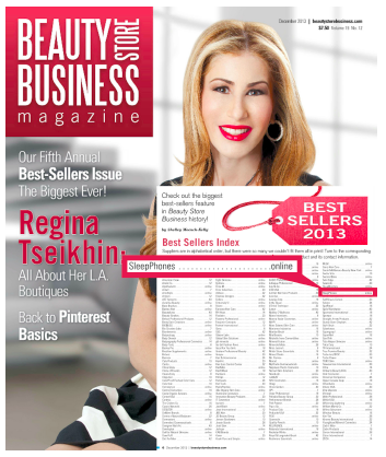 SleepPhones Featured in Beauty Store Business Magazine - December 2013