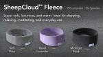 sleepphones classic headphones in sheepcloud fleece fabric colors