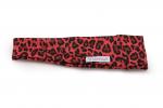 sleepphones heaband in pink leopard sheepcloud breeze fabric