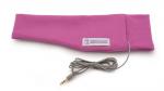 sleepphones classic headband headphones in wild orchid breeze fabric