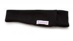 headband in pitch black breeze fabric
