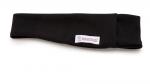 sleepphones headband in pitch black sheepcloud breeze fabric