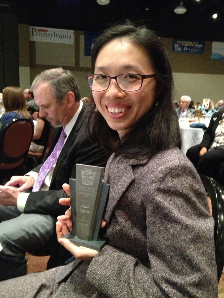 Dr. Wei-Shin Lai receives Governor's Impact Award