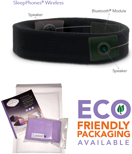 SleepPhones Wireless in eco friendly packaging